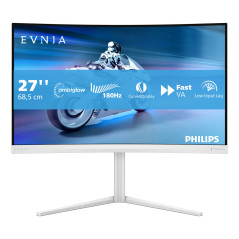 Philips Evnia 5000 27M2C5201L 00 LED display 68,6 cm (27") 1920 x 1080 Pixel Full HD LCD Bianco