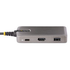 StarTech.com Adattatore Multiporta USB-C - Docking Station USB Type C HDMI 4K 60Hz con Hub a 3 Porte USB - PD 100W Pass-Trough