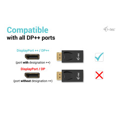 i-tec Passive DisplayPort to HDMI Adapter (max 4K 30Hz)