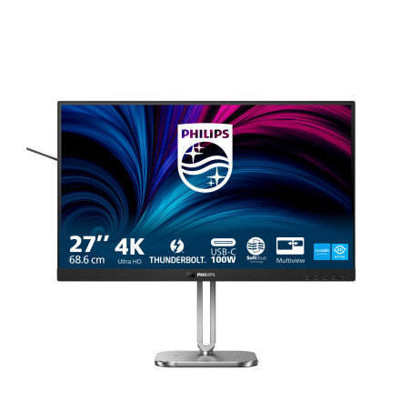 Philips 6000 series 27B2U6903 00 Monitor PC 68,6 cm (27") 3840 x 2160 Pixel 4K Ultra HD LED Antracite