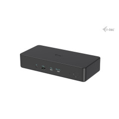 i-tec USB 3.0 / USB-C / Thunderbolt 3 Professional Dual 4K Display Docking Station Generation 2 + Power Delivery 100W