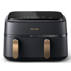 Philips 3000 series Airfryer con doppio cestello, friggitrice ad aria da 9.0L, 8 programmi, App per ricette NA352 00