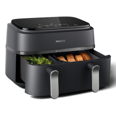 Philips 3000 series Airfryer con doppio cestello, friggitrice ad aria da 9.0L, 8 programmi, App per ricette NA352 00