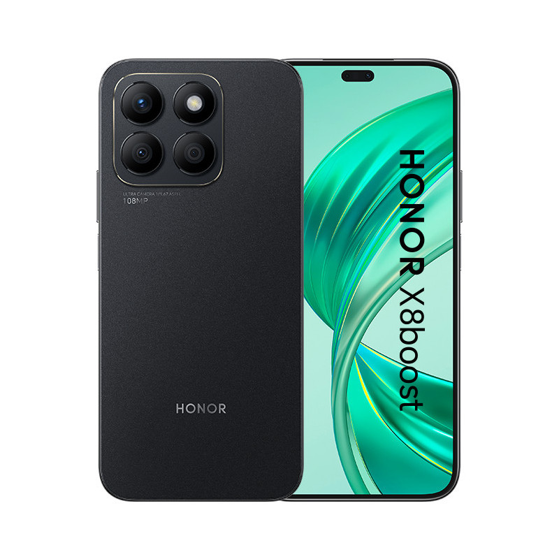 Honor X8boost 17 cm (6.7") Doppia SIM Android 13 4G USB tipo-C 8 GB 256 GB 4500 mAh Nero