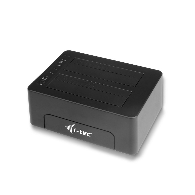 i-tec U3CLONEDOCK docking station per unità di archiviazione USB 3.2 Gen 1 (3.1 Gen 1) Type-B Nero