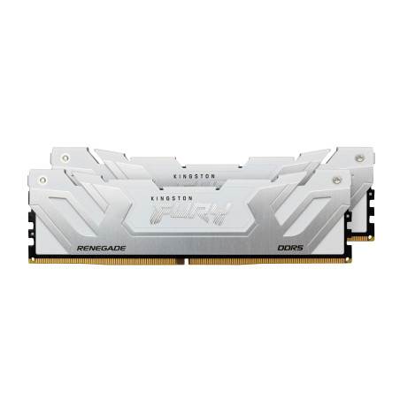 Kingston Technology FURY 48GB 8400MT/s DDR5 CL40 CUDIMM (Kit da 2) Renegade White XMP