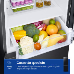 Samsung Frigorifero Combinato EcoFlex 1.85m 344L RB33B610EBN