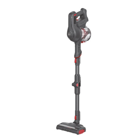 Hoover HF1, Aspirapolvere senza filo, Nero Rosso, 0,9L, Senza sacchetto