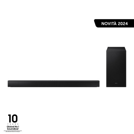 Samsung Soundbar HW-B650D/ZF Serie B, 4 Speaker, Wireless Dolby 5.1ch, Audio a 3.1 Canali, Surround sound expansion,