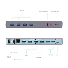 i-tec USB 3.0   USB-C   Thunderbolt 3 Dual Display Docking Station