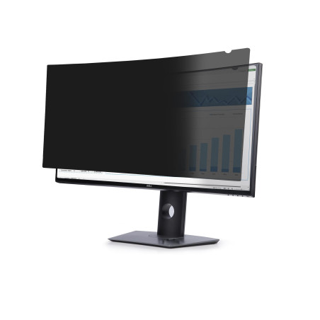 StarTech.com Filtro Privacy per Monitor Curvo Dell P3424WE Ultrawide 21 9 - Pellicola Reversibile Opaco Lucido, per la