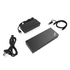 Lenovo 40AF0135UK replicatore di porte e docking station per laptop Cablato USB 3.2 Gen 1 (3.1 Gen 1) Type-C Nero