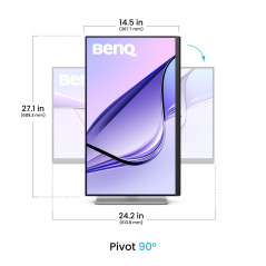 BenQ MA270U Monitor PC 68,6 cm (27") 3840 x 2160 Pixel 4K Ultra HD Bianco