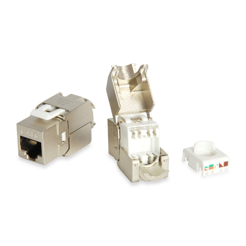 Equip 767213 adattatore per inversione del genere dei cavi RJ-45 LSA Alluminio