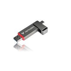 Verbatim Dual QuickStick unità flash USB 512 GB USB Type-A   USB Type-C 3.2 Gen 1 (3.1 Gen 1) Grigio