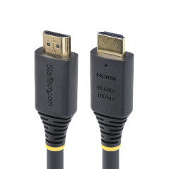 StarTech.com Cavo HDMI 2.0 Certificato Premium da 5m ad Alta Velocità, 4K 60Hz 1440p 144Hz, HDR10 HDCP 2.2 ARC, 18Gbps. Cavetto