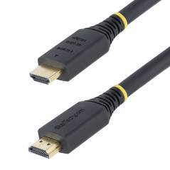 StarTech.com Cavo HDMI 2.0 Certificato Premium da 5m ad Alta Velocità, 4K 60Hz 1440p 144Hz, HDR10 HDCP 2.2 ARC, 18Gbps. Cavetto