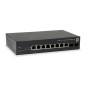 LevelOne GEP-1051 switch di rete Gestito L2/L3/L4 Gigabit Ethernet (10/100/1000) Supporto Power over Ethernet (PoE) Nero