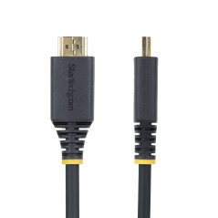 StarTech.com Cavo HDMI 2.0 Certificato Premium da 4m ad Alta Velocità, 4K 60Hz 1440p 144Hz, HDR10 HDCP 2.2 ARC, 18Gbps. Cavetto