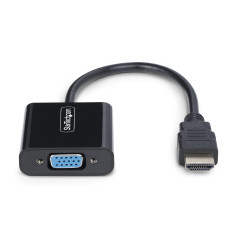 StarTech.com Adattatore HDMI a VGA, Convertitore Video Attivo 1920x1080 (1080p) per Notebook Desktop. Da Sorgente HDMI a