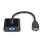 StarTech.com Adattatore HDMI a VGA, Convertitore Video Attivo 1920x1080 (1080p) per Notebook/Desktop. Da Sorgente HDMI a