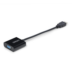 StarTech.com Adattatore HDMI a VGA, Convertitore Video Attivo 1920x1080 (1080p) per Notebook Desktop. Da Sorgente HDMI a