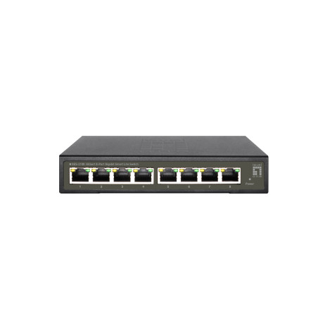 LevelOne GES-2108 switch di rete Gestito L2 Gigabit Ethernet (10/100/1000) Nero