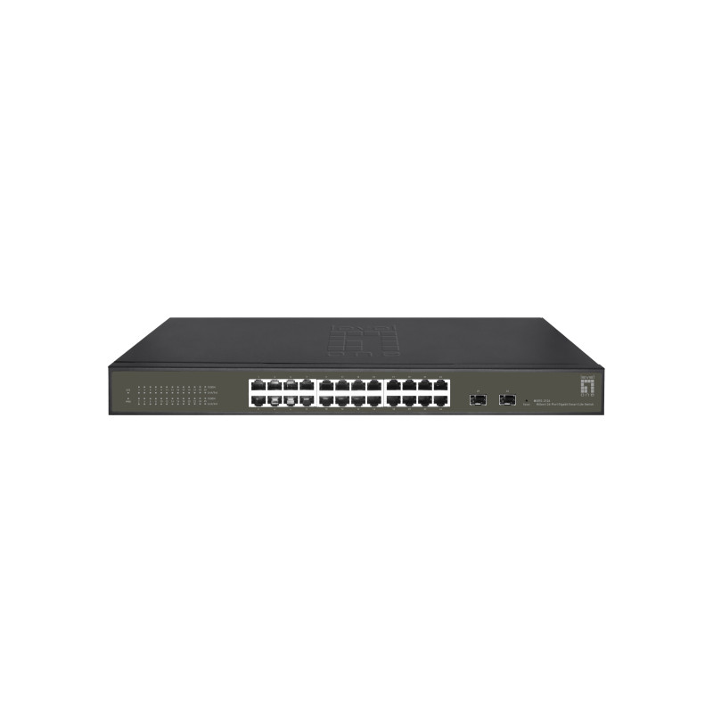 LevelOne GES-2126 switch di rete Gestito L2 Gigabit Ethernet (10/100/1000) Nero