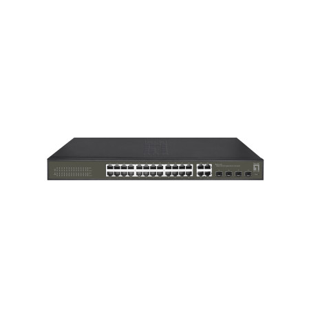 LevelOne GES-2128 switch di rete Gestito L2 Gigabit Ethernet (10 100 1000) Nero