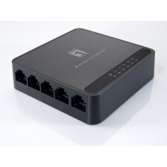 LevelOne GEU-0522 switch di rete Gigabit Ethernet (10 100 1000) Nero