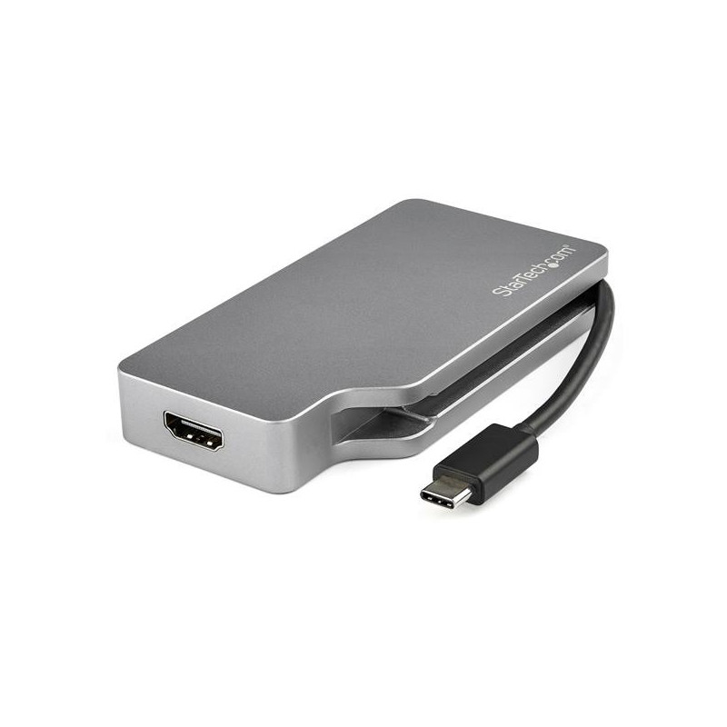 StarTech.com Adattatore video multiporta da USB-C a HDMI, VGA, Mini DisplayPort o DVI - Adattatore per monitor USB tipo C a