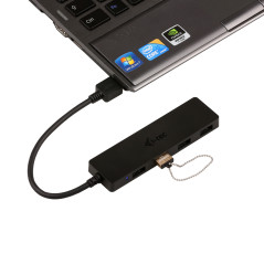 i-tec Advance U3HUB404 hub di interfaccia USB 3.2 Gen 1 (3.1 Gen 1) Type-A 5000 Mbit s Nero