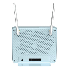 D-Link G415 E router wireless Gigabit Ethernet Dual-band (2.4 GHz 5 GHz) 4G Blu, Bianco