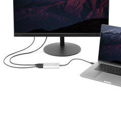 StarTech.com Adattatore DisplayPort a Thunderbolt 3 4K 60Hz - Certificato Thunderbolt 3 - Convertitore video DisplayPort 1.2