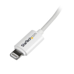 StarTech.com Cavo lungo connettore lightning a 8 pin Apple bianco da 2 m a USB per iPhone   iPod   iPad