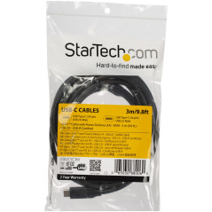 StarTech.com Cavo USB-C a USB-C con Power Delivery PD 5A - M M - USB2.0 - Conforme USB-IF da 3m