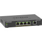 NETGEAR 5-Port Gigabit Ethernet High-Power PoE+ Plus Switch (GS305EPP) Gestito L2/L3 Gigabit Ethernet (10/100/1000) Supporto