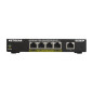 NETGEAR GS305Pv2 Non gestito Gigabit Ethernet (10/100/1000) Supporto Power over Ethernet (PoE) Nero