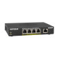 NETGEAR GS305Pv2 Non gestito Gigabit Ethernet (10/100/1000) Supporto Power over Ethernet (PoE) Nero