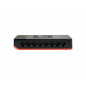 LevelOne GSW-0807 switch di rete Non gestito Gigabit Ethernet (10/100/1000) Nero, Rosso