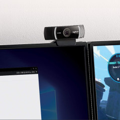 Logitech C922 Pro Stream webcam 1920 x 1080 Pixel USB Nero