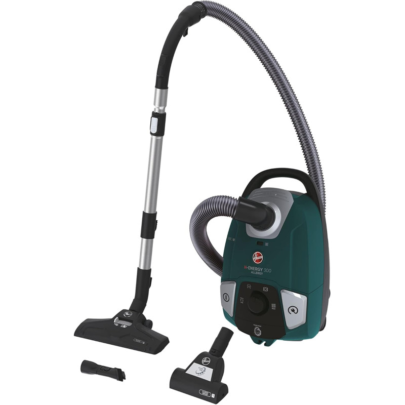 Hoover H-ENERGY 300 HE330ALG 011 Aspirapolvere Con Sacco, Con Filo, 850W, Capacità 3,5 L