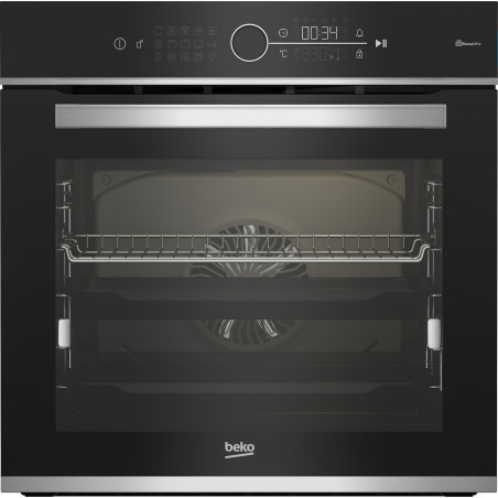 Beko BBIMM13400XCSW 72 L 3400 W Nero, Acciaio inox