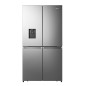 Hisense RQ758N4SWSE frigorifero side-by-side Libera installazione 606 L E Acciaio inox