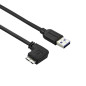 StarTech.com USB3AU2MLS cavo USB 2 m USB 3.2 Gen 1 (3.1 Gen 1) USB A Micro-USB B Nero