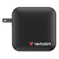 Verbatim Mini GaN Charger 165W Universale Nero AC Ricarica rapida Interno