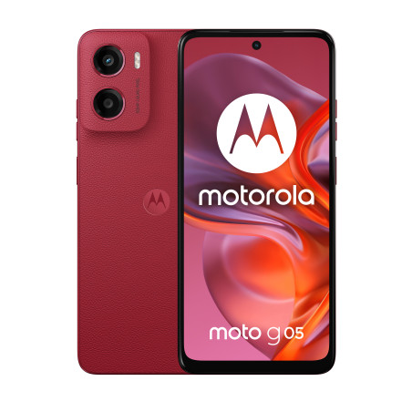 Motorola moto g05 16,9 cm (6.67") Doppia SIM Android 15 4G USB tipo-C 4 GB 256 GB 5200 mAh Rosso