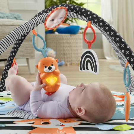 Fisher-Price HBP41 palestra per bambino e tappeto di gioco Multicolore Palestrina a tappeto per bambino