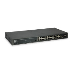 LevelOne GEP-2652 switch di rete Gestito L2 Gigabit Ethernet (10 100 1000) Supporto Power over Ethernet (PoE) Grigio