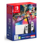 Nintendo Switch OLED + videogioco Mario Kart 8 Deluxe preinstallato, 64 GB Touch screen Wi-Fi Nero, Bianco